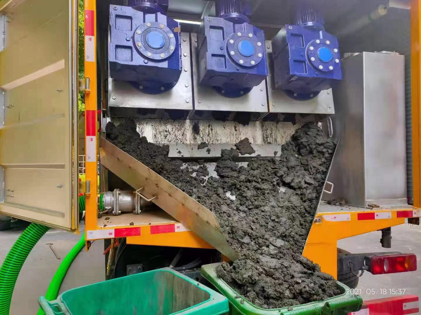 万州化粪池清掏城市维护站-泥浆净化干湿分离处理